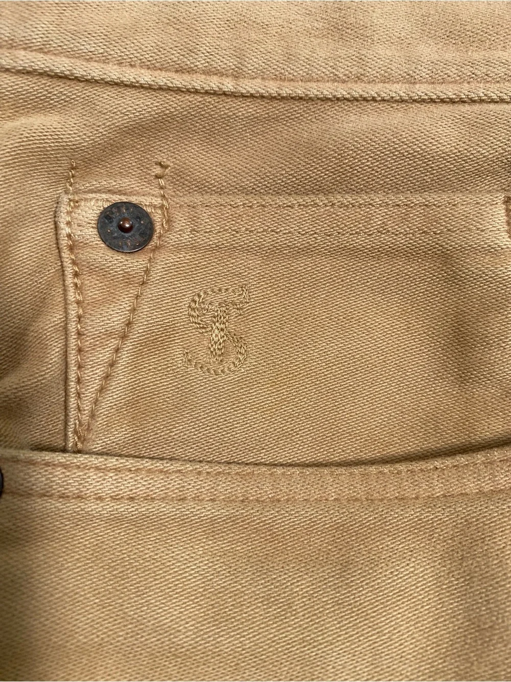 Todd Snyder Slim Chino in Khaki